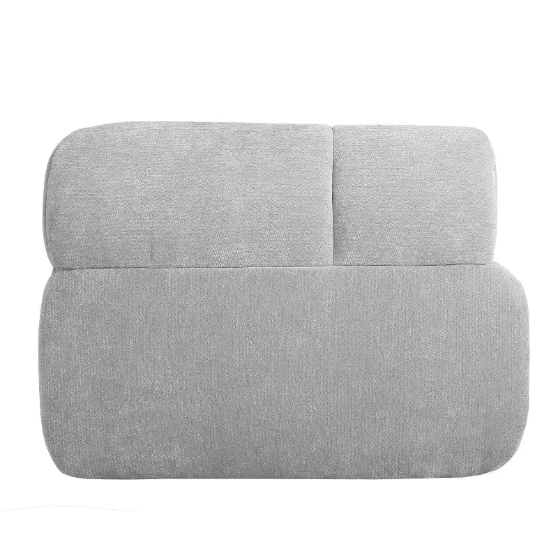 MAYEERTY 122-Inch L-Shaped Sectional Sofa, 2-Piece Fully Assembled, Right-Hand Chaise, High-Density Sponge