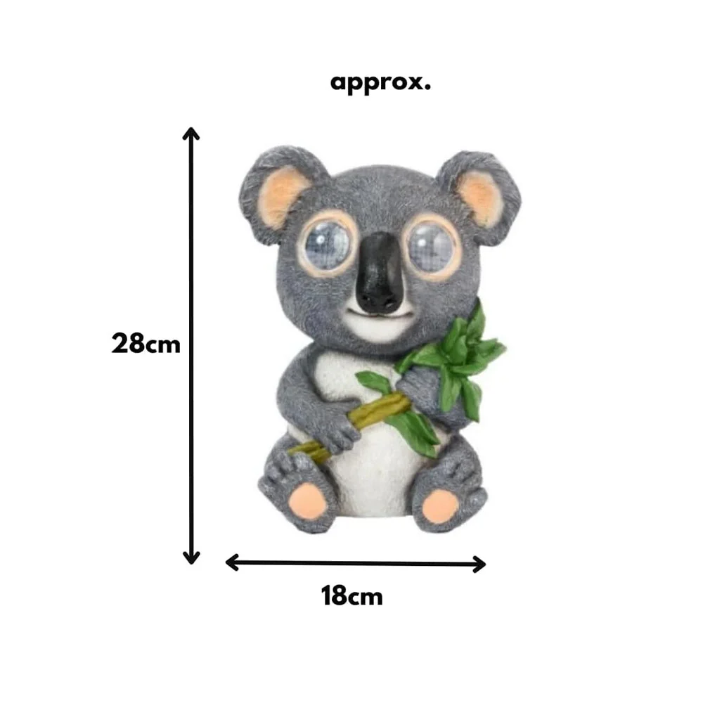 Solar Koala Garden  Ornament - Solar Powered LED Blinking Koala