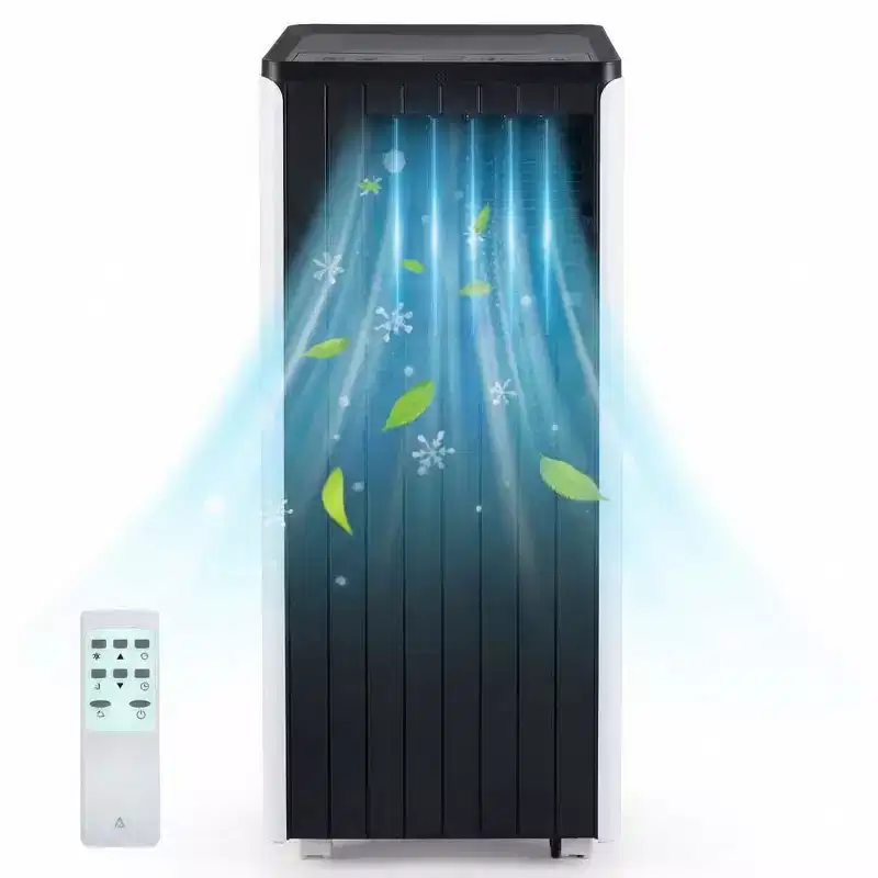 8,000 BTU Portable Air Conditioner - 3-in-1 AC Unit for 350 Sq.Ft (White) with Remote & Window Kit
