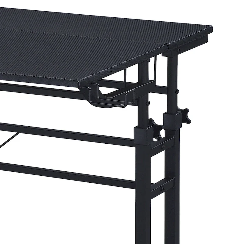 Techni Mobili Rolling Writing Desk with Height Adjustable Desktop