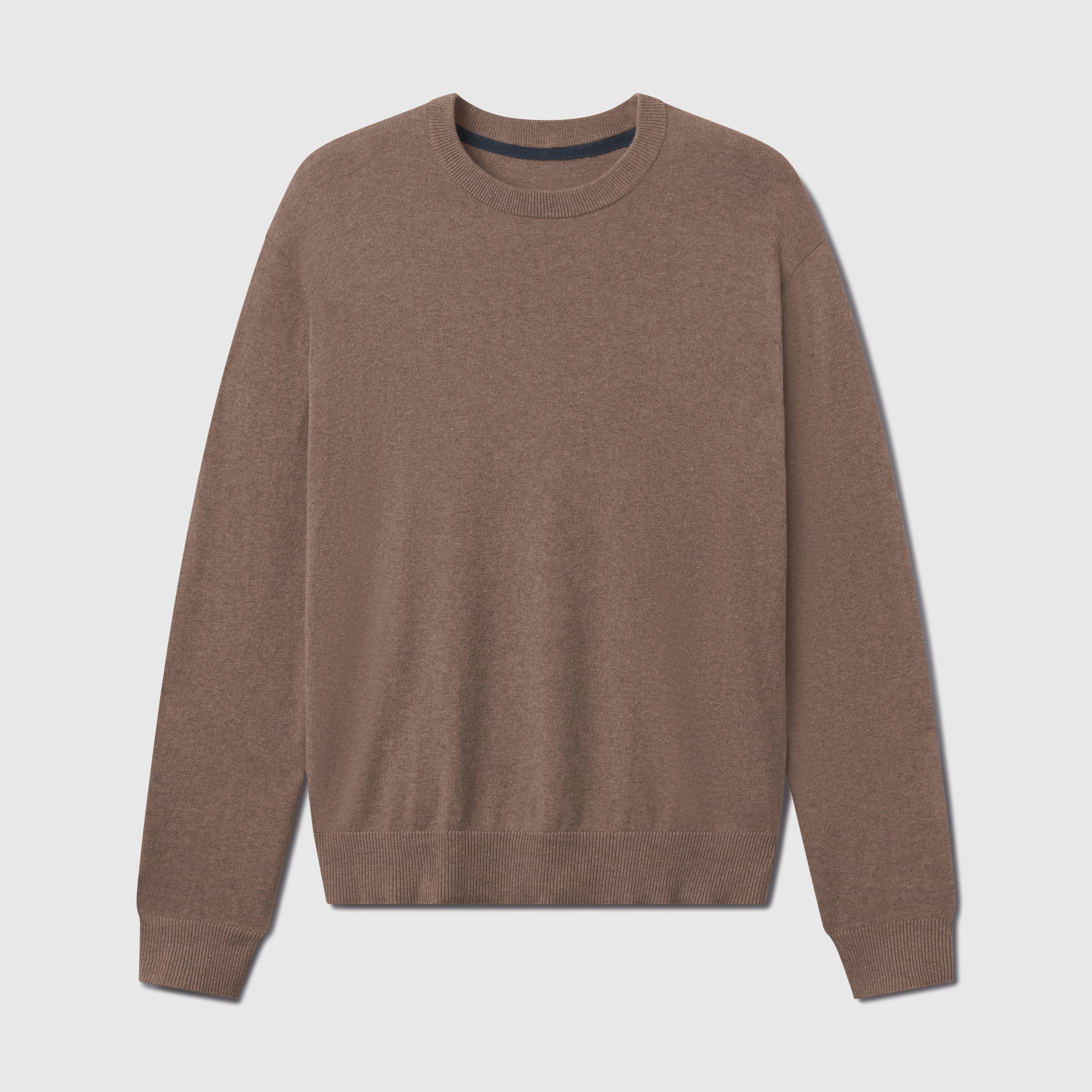 Crewneck Sweater -- Mocha Heather