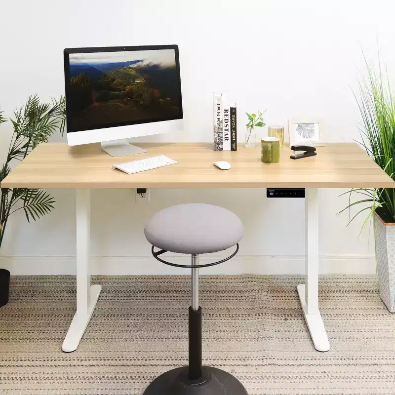 Steel MDF Electric Sit-Stand Desk 55