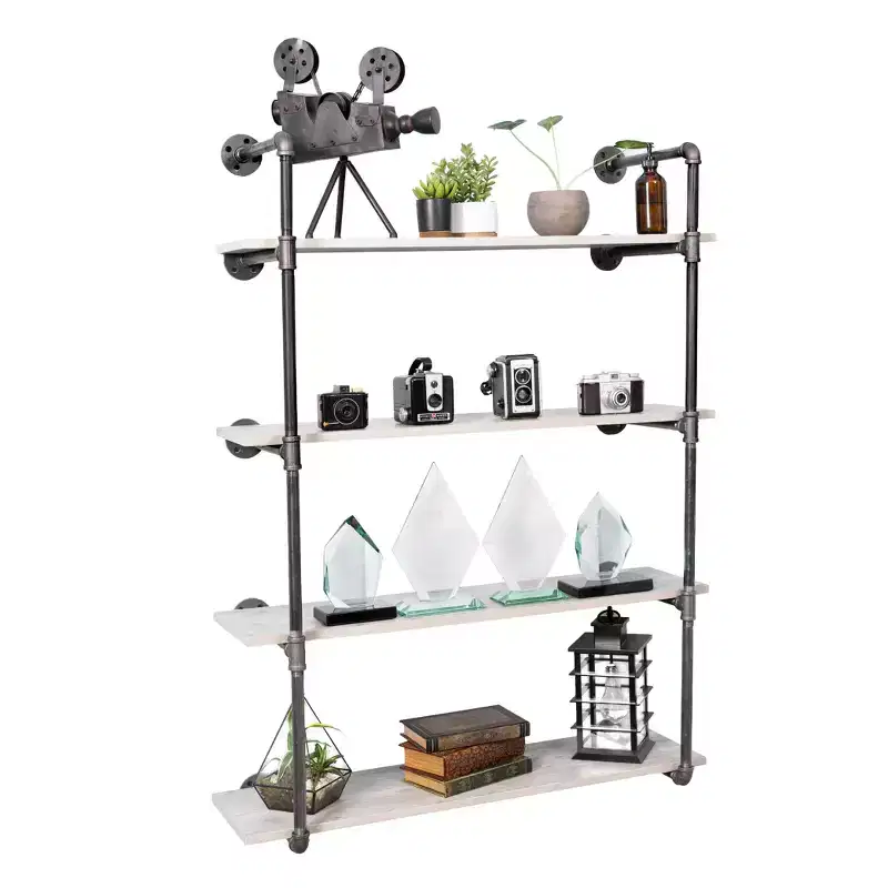 4 -Tier Wall Mounted Shelf By