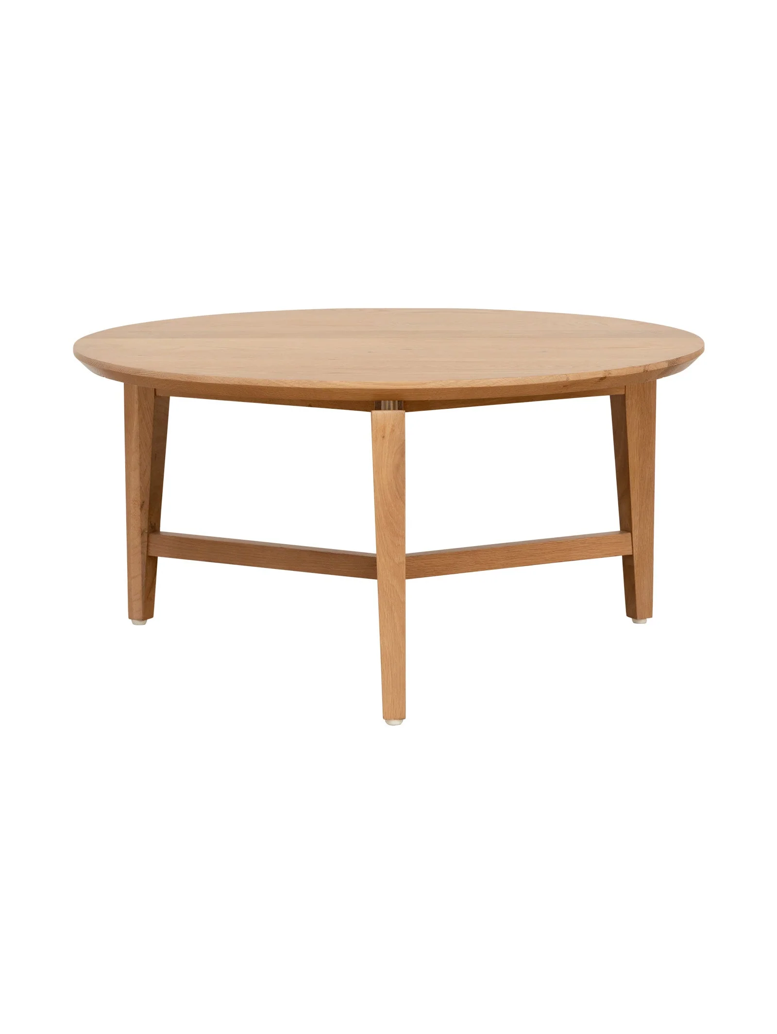 Modern Solid Oak Coffee Table for Living Room