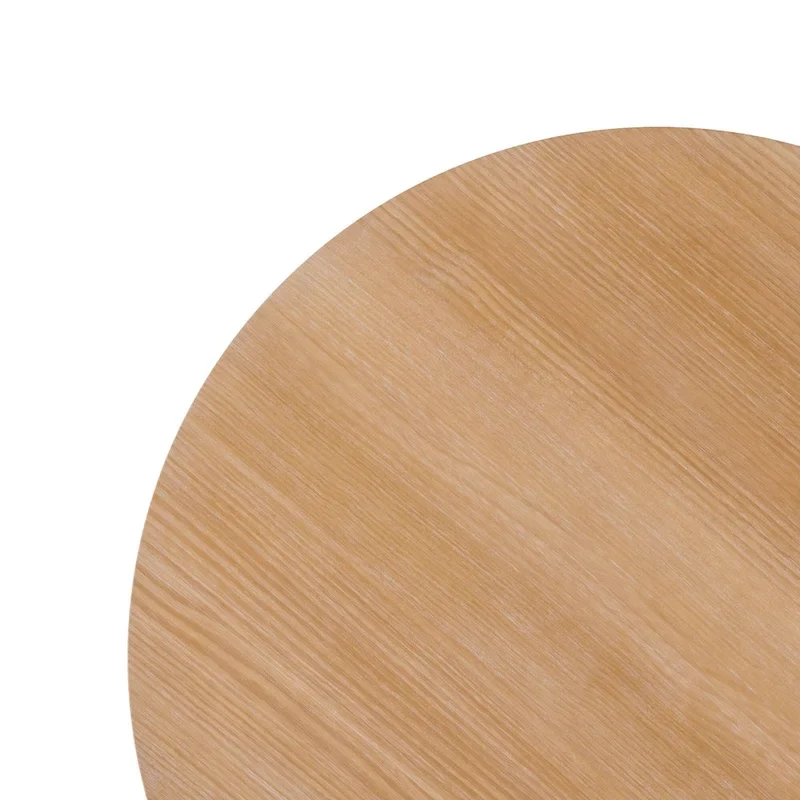 Middlebrook Designs 48 inch Round Slatted Wood Dining Table