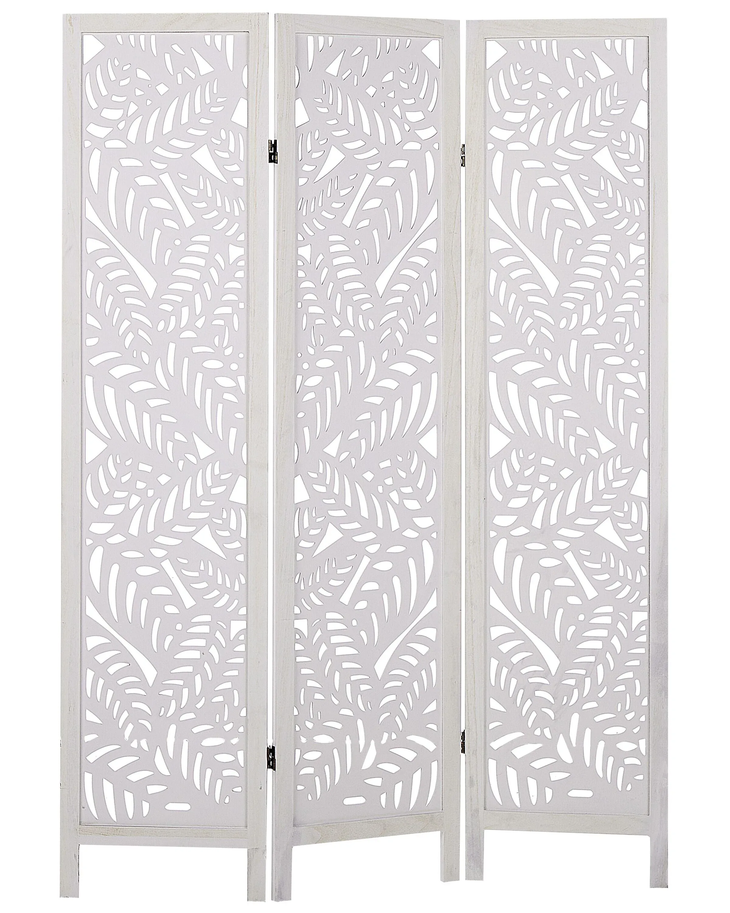Divisorio per ambienti a 3 pannelli Bianco 122x170 cm