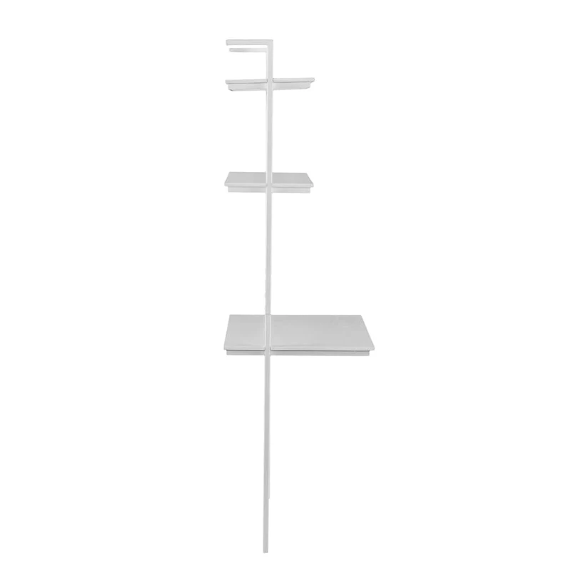 SEI Furniture Haeloen Wall Mount Desk - White