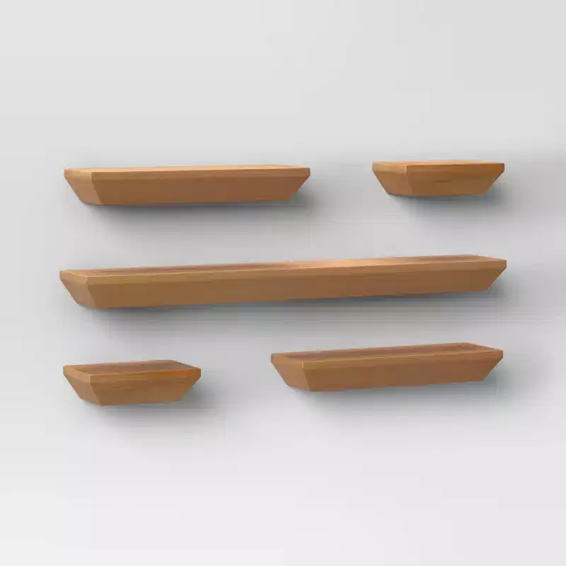 5pc Wedge Shelves - Threshold