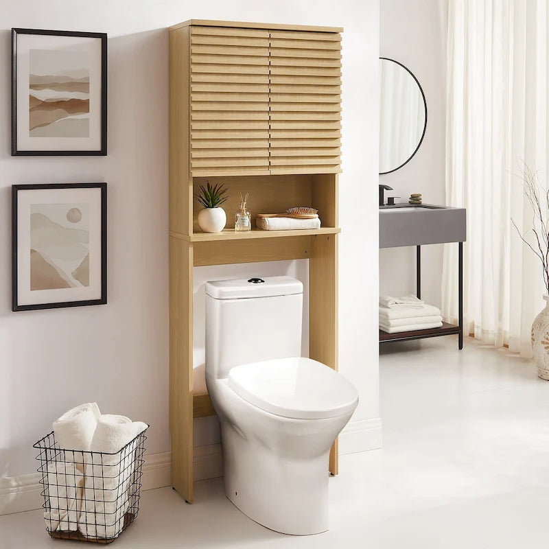 Over the Toilet Bathroom Storage Cabinet