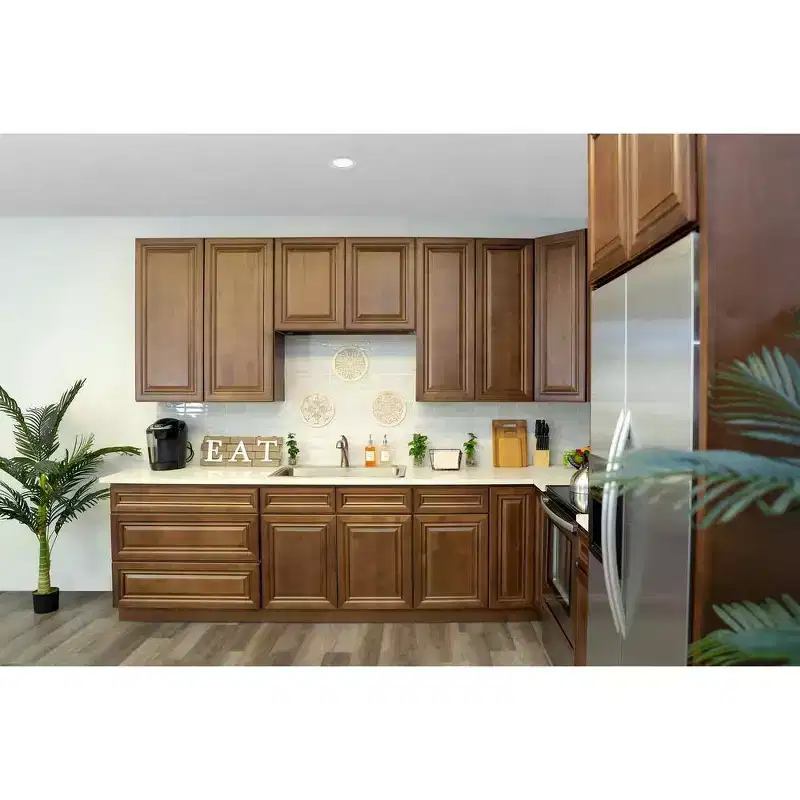 CASAINC 30 in. W x 24 in. D x 34.5 in. H Base Kitchen Cabinet with Drawer and Soft-Close Hinges  Plywood RTA Cabinet