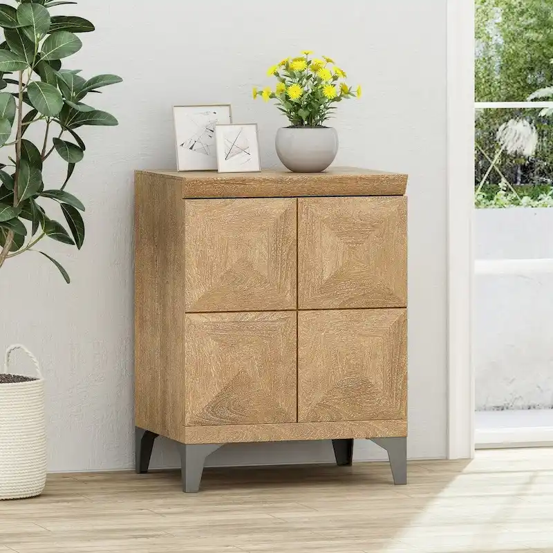 Handcrafted Mango Wood Cabinet