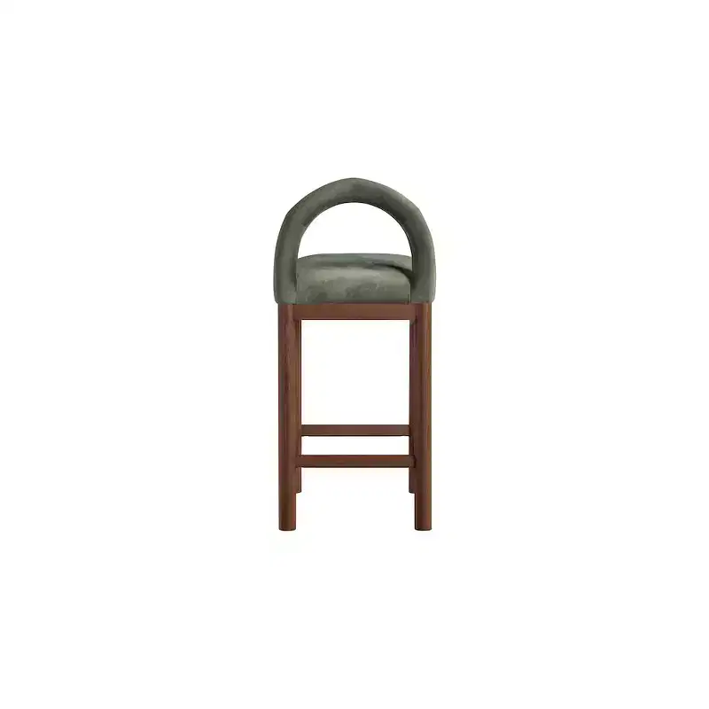 Velvet Counter Stool
