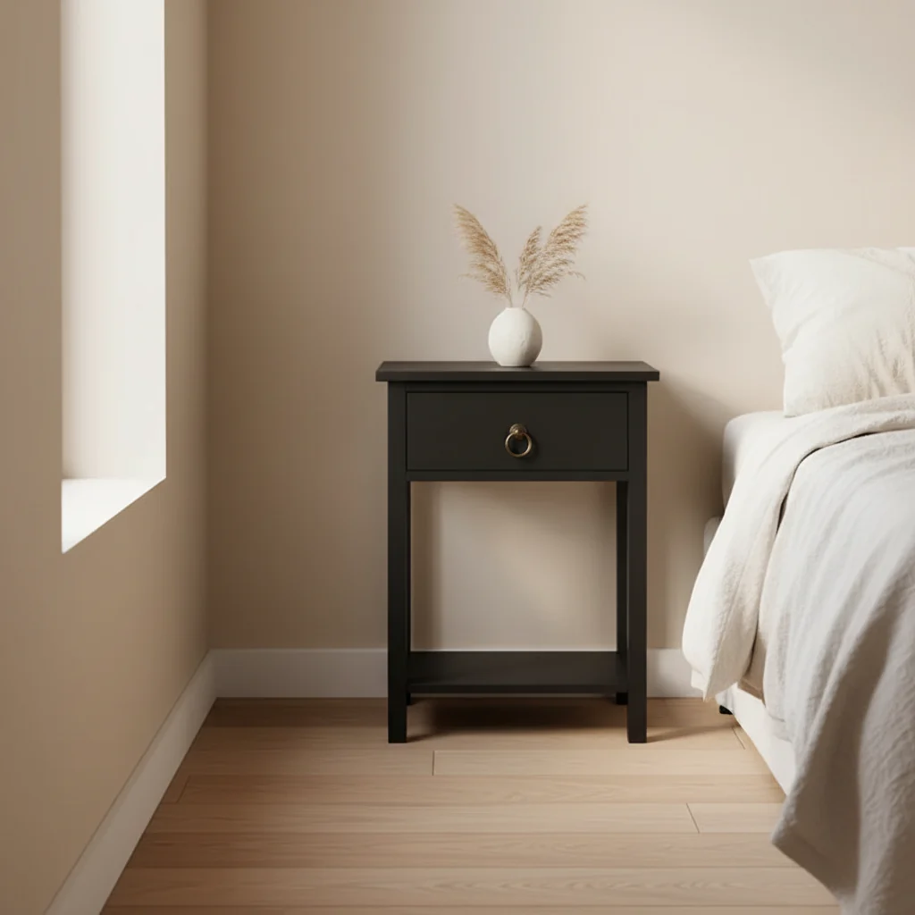 Wooden Side Tables Bedroom Night Stands for Bedrooms Small Nightstand