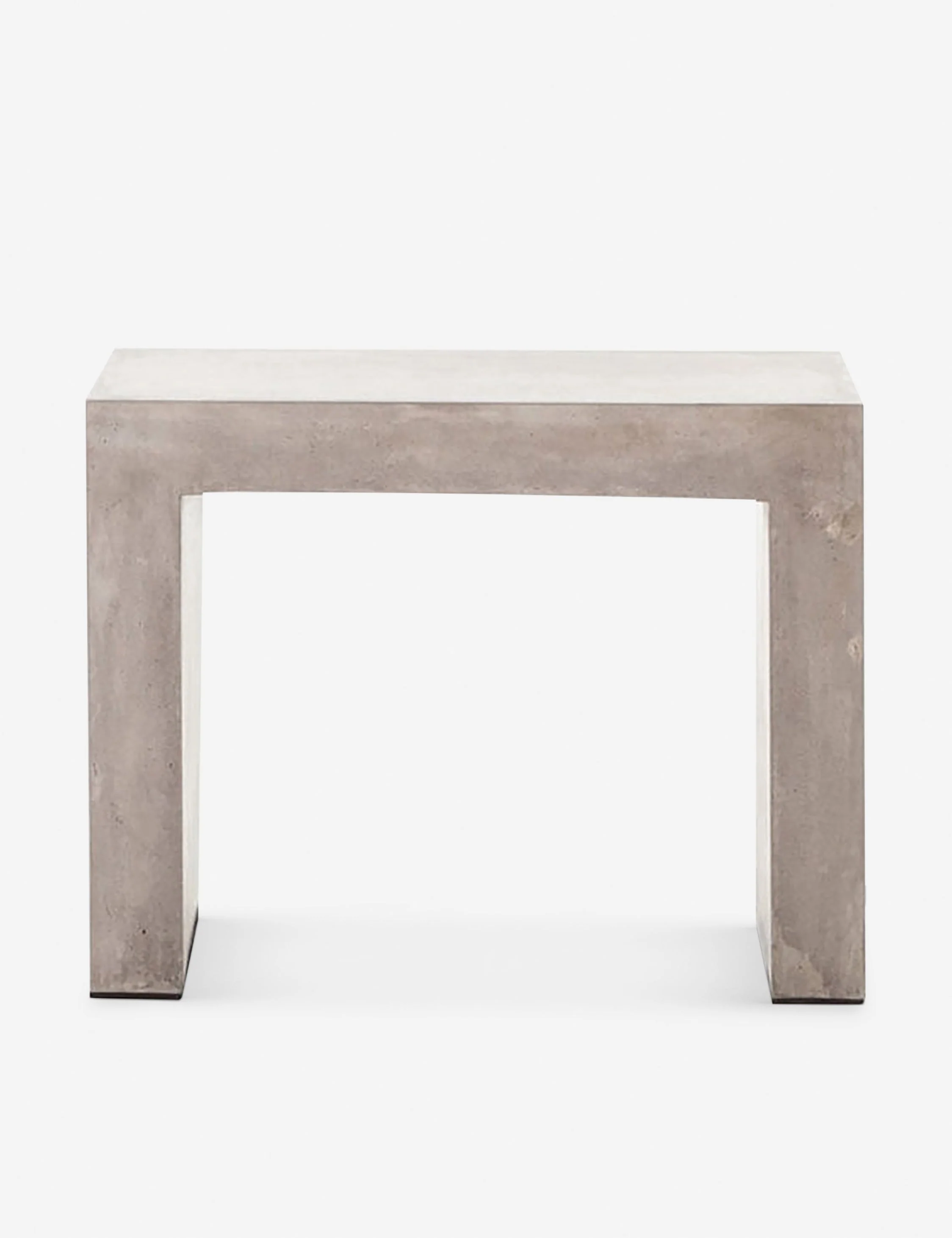 Side Table - Solid concrete and a sleek, simple design keep this side table ultra-modern and cool