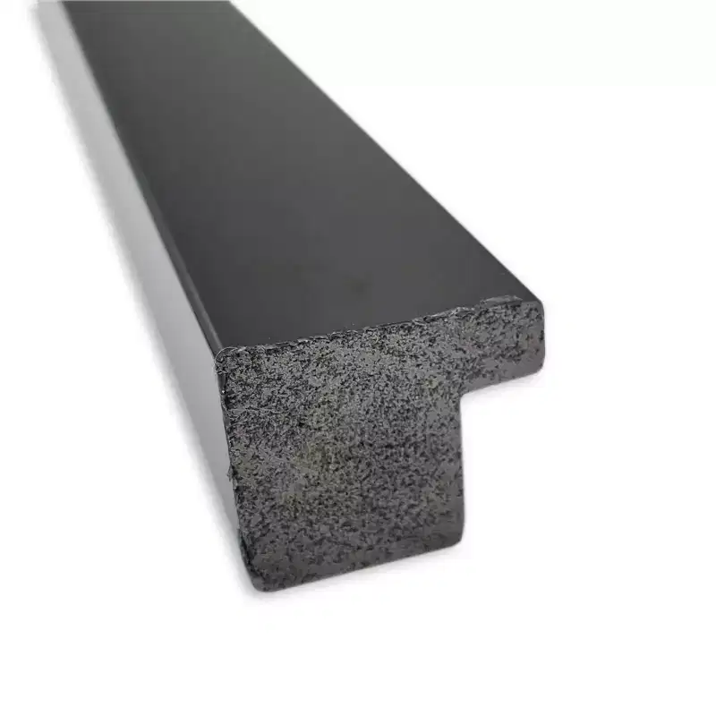 28" x 28" Non-Beveled Bathroom Wall Mirror Jet Black - Amanti Art: Modern Square Polystyrene Frame, Includes Mounting Hardware