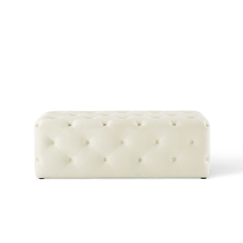 Carson Carrington Ullervad 48-inch Button Tufted Entryway Velvet Bench