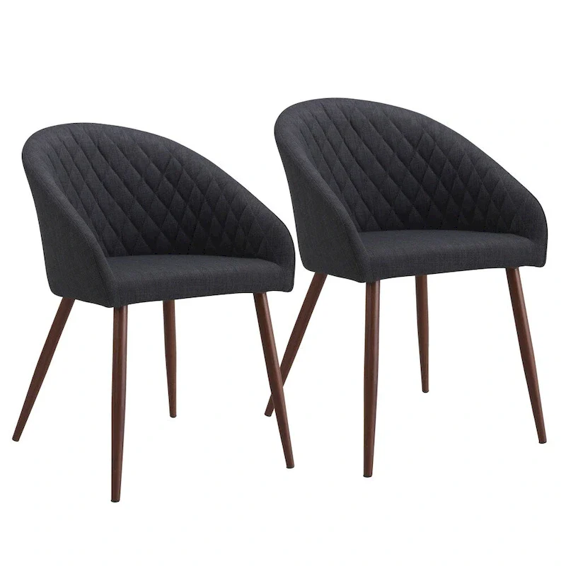 2-piece Upholstered Dining Chairs Set