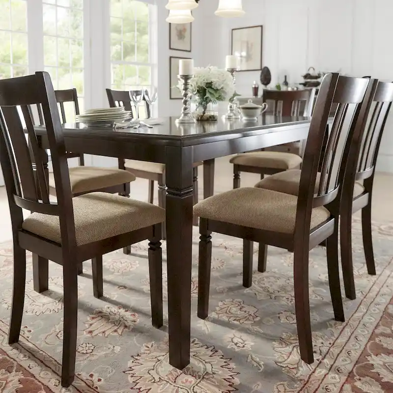 Lynn Espresso Finish Dining Table by iNSPIRE Q Classic