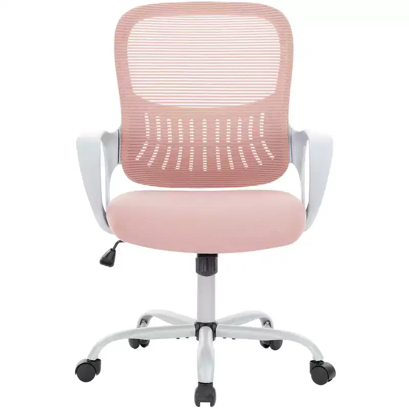 Office Chair for Standing Desks, Tall and Counter Height, Includes Adjustable Foot Ring
