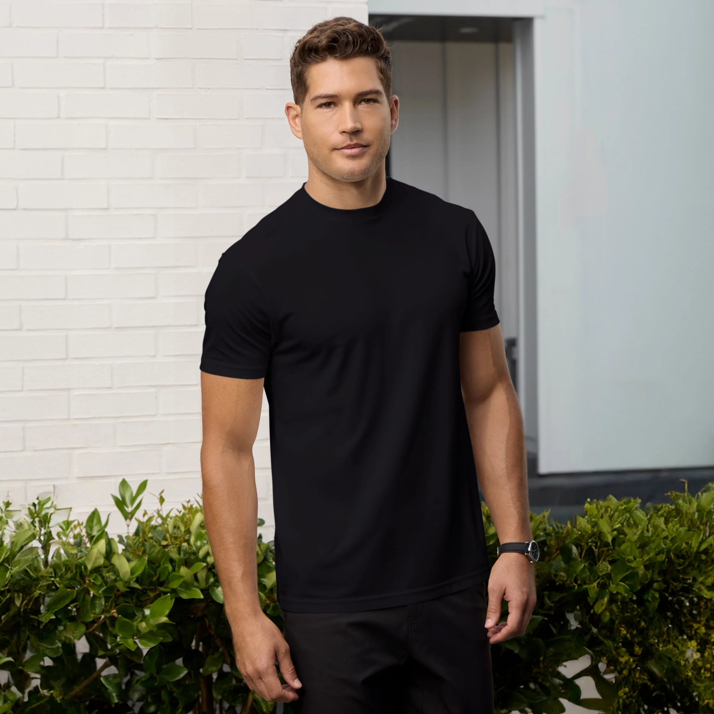 Classic Crewneck Tee - True Black