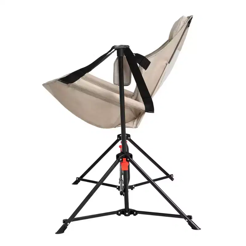 Whisen Hammock Camping Chair & Rocking Chair with Pillow Cup Holder, Recliner with Carry Bag