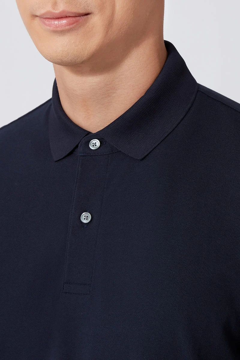 Piqué Polo – Navy