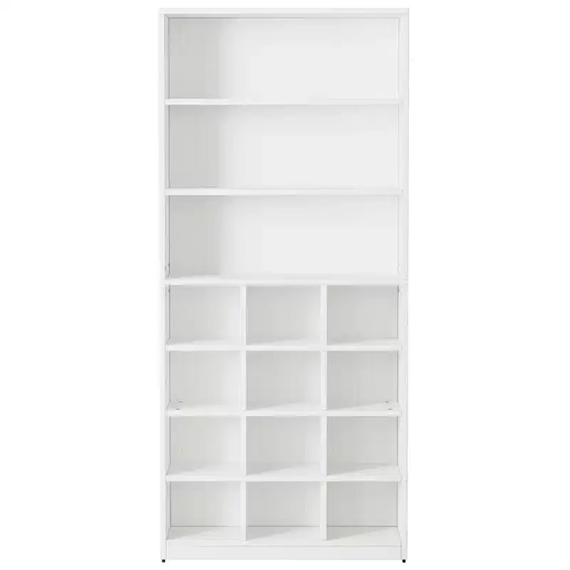 Tribesigns Freestanding Shoe Cabinet, Modern Shoe Storage Cabinet with Shelves