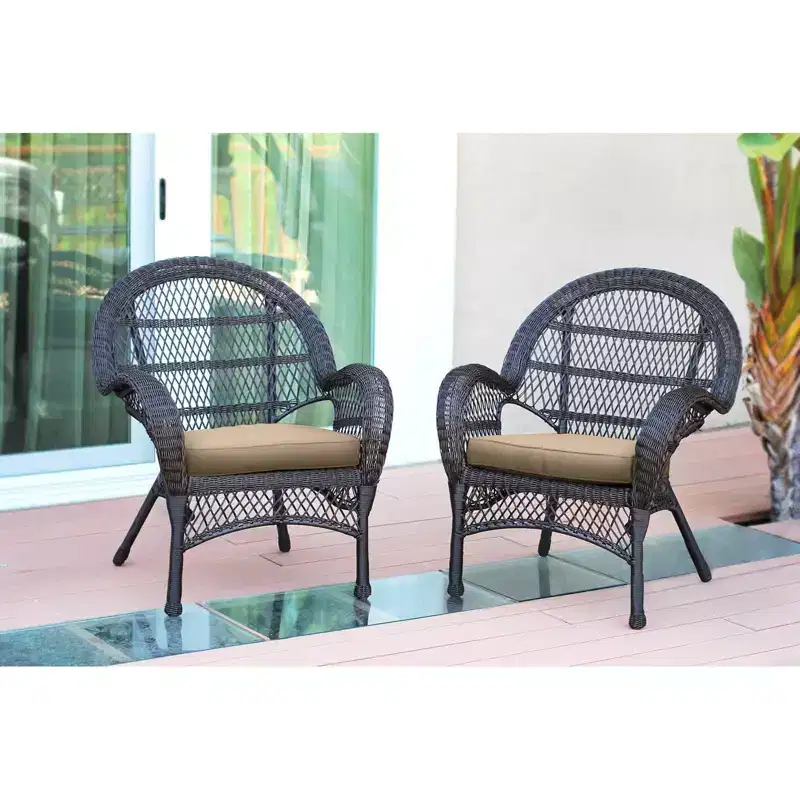 HomeStock Medieval Majesty Chair With Cushion - Set Of 2