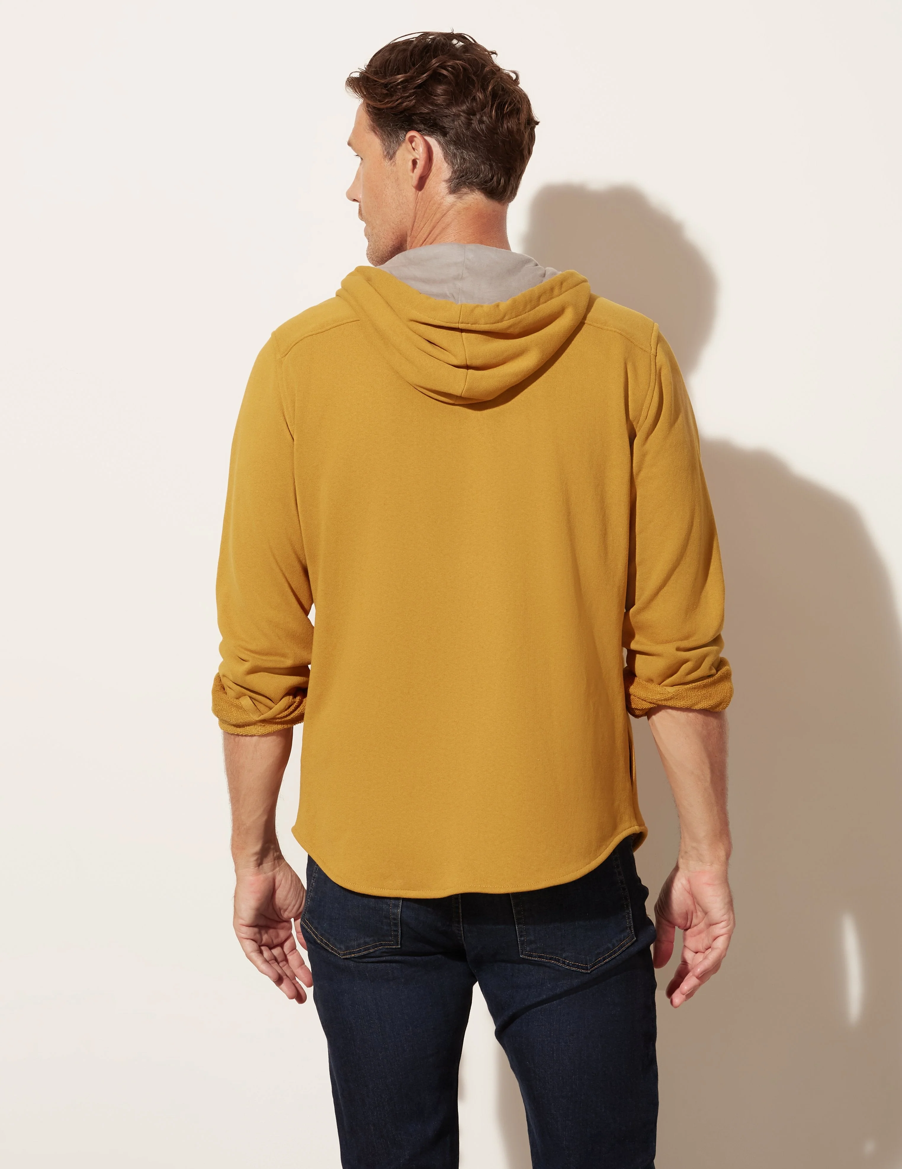 Hooded Shirt Jacket