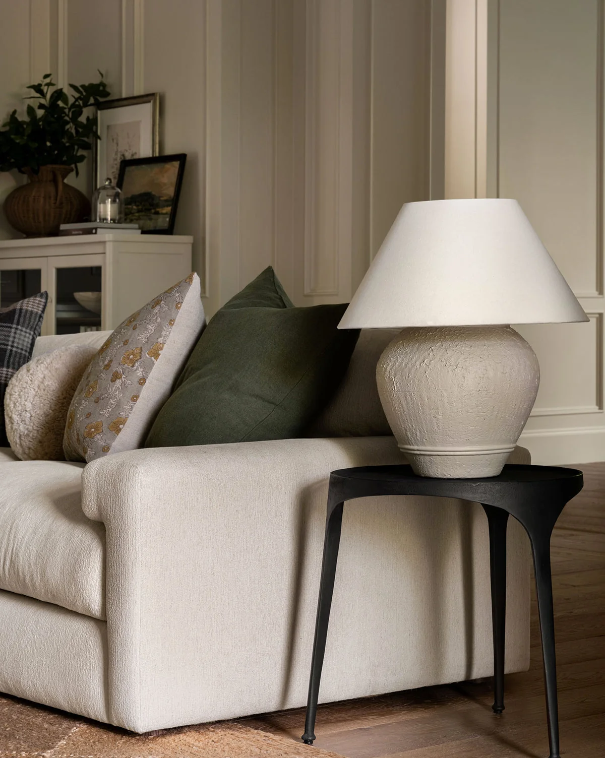 Modern Wood Side Table with Clean Lines for Living Room