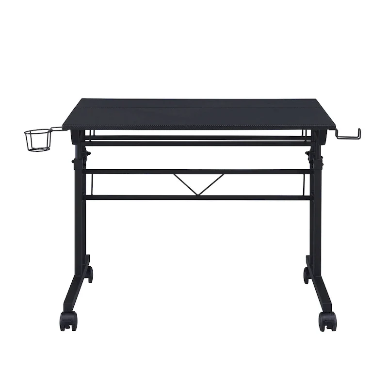 Techni Mobili Rolling Writing Desk with Height Adjustable Desktop