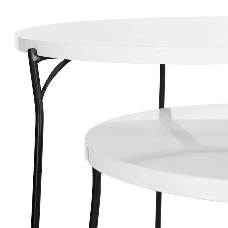 Mid-Century Stacking End Table - 19Wx19Dx21H