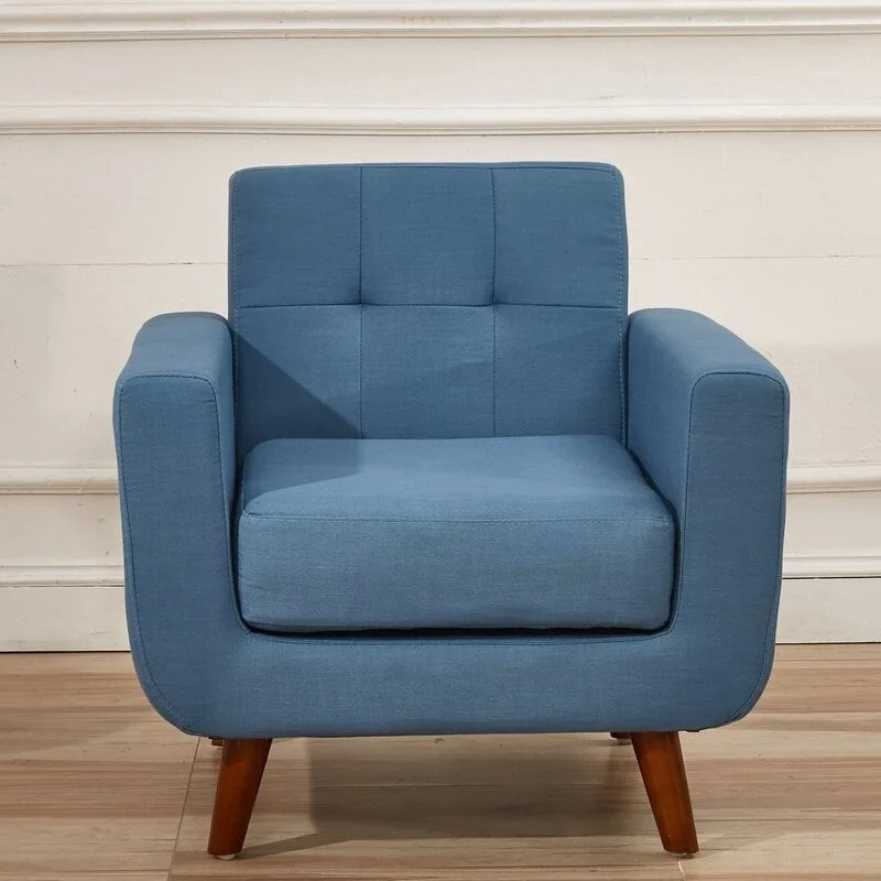 Mid-Century Tufted Upholstered Living Room Chair