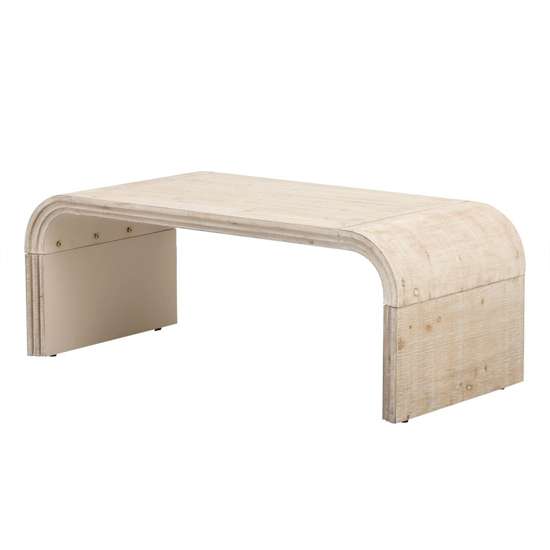 Unique Retro Silhouette Sectional Three-Piece Set Containing Sideboard, Console Table and Coffee Table, Suitable