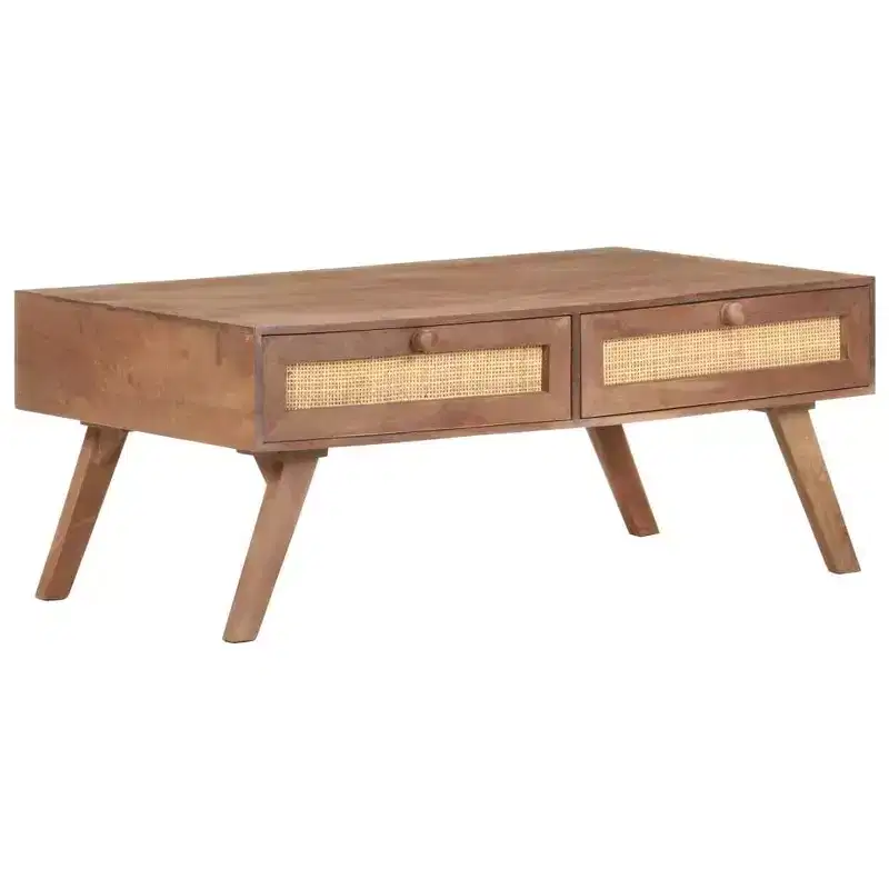 Solid Mango Wood Coffee Table 39.4x23.6x15.7