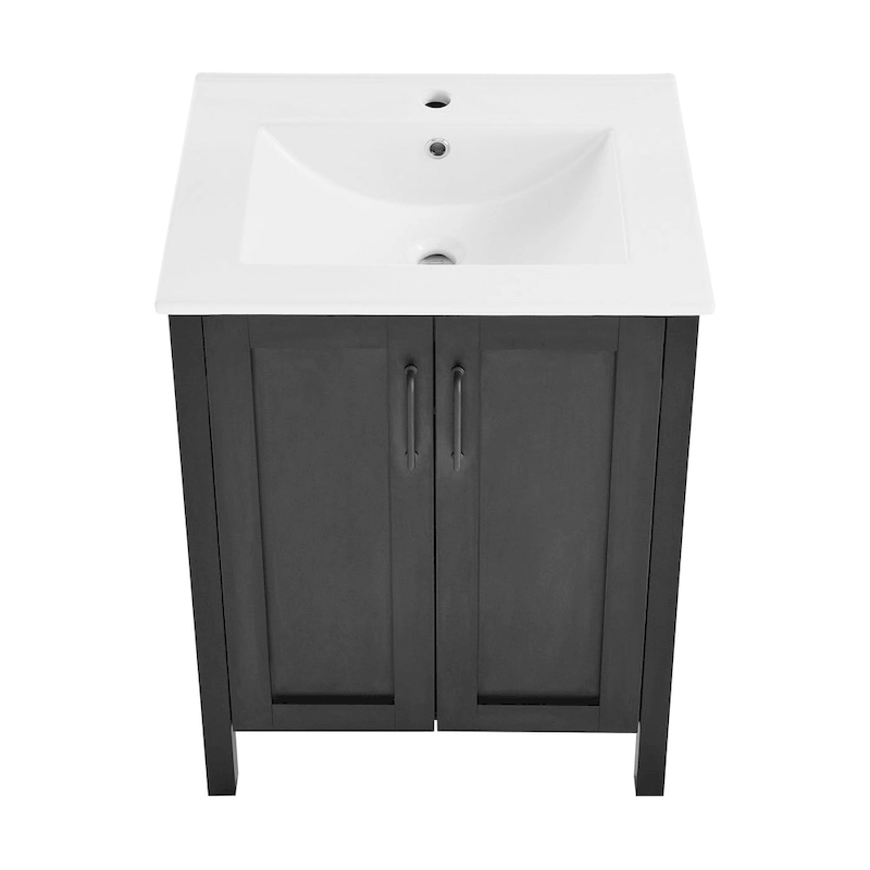 Avallon 24 Bathroom Vanity in Matte Black