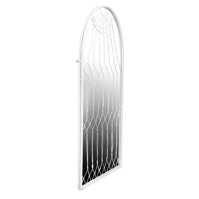 Arched Iron Cage Design Decorative Wall Mirrors - Storied Home