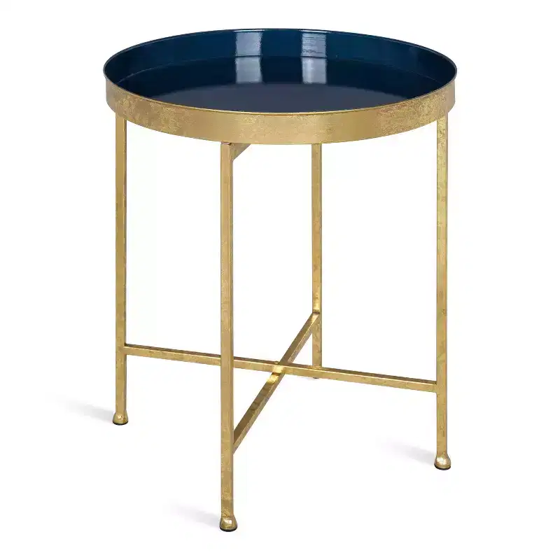 Kate and Laurel Celia Round Metal Side Table
