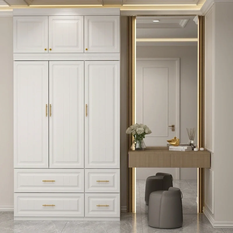 Large Armoire Wardrobes Clo Storage Cabinet White