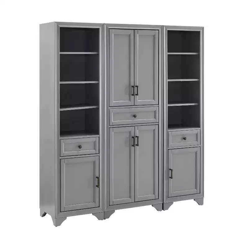 3pc Tara Pantry Set - Pantry and 2 Linen Cabinets - Crosley