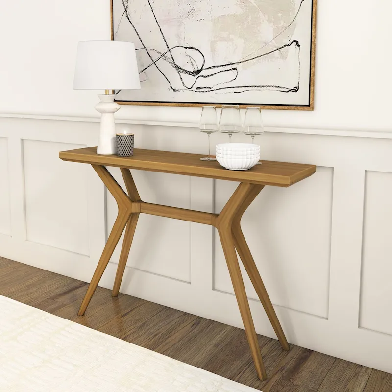 Cross Leg Console Table 46