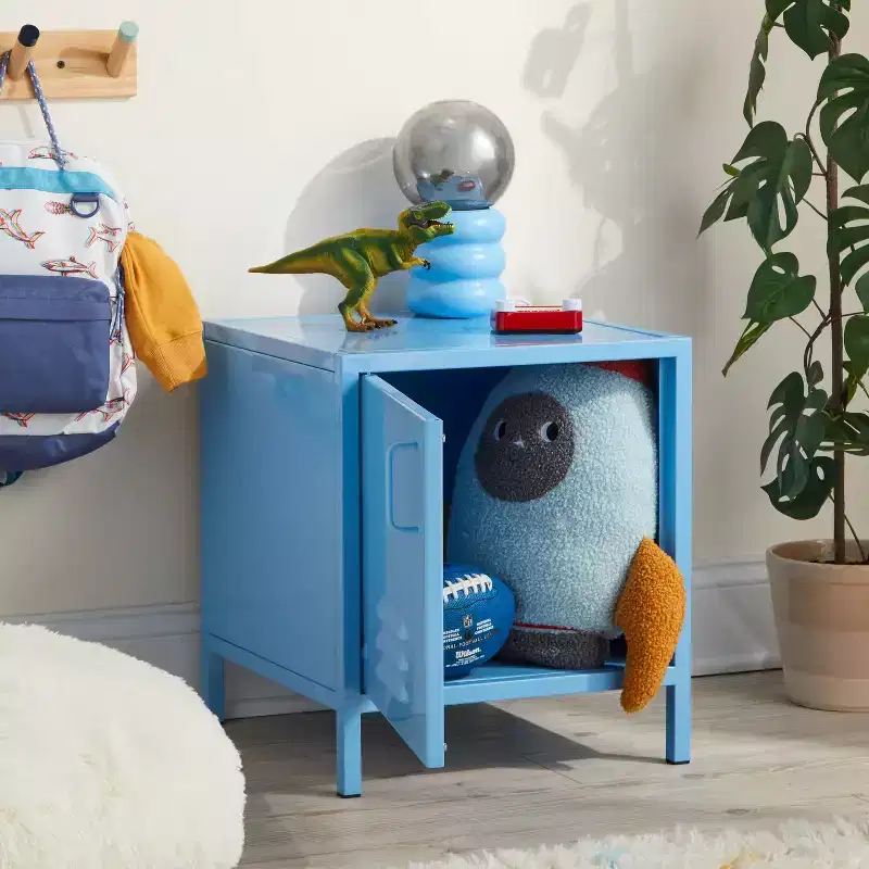 Metal Locker Kids' Nightstand - Pillowfort