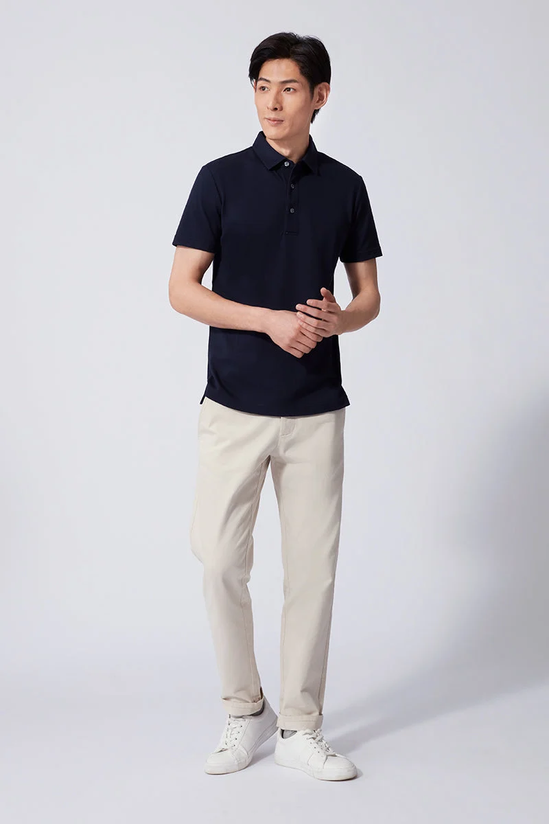 Piqué Polo – Navy
