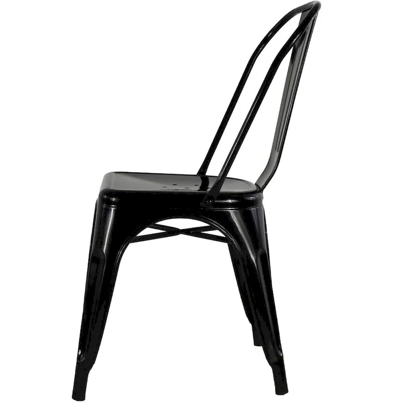 Industrial Restaurant Cafe Style Armless Chair BULK DEAL (Set of 10)
