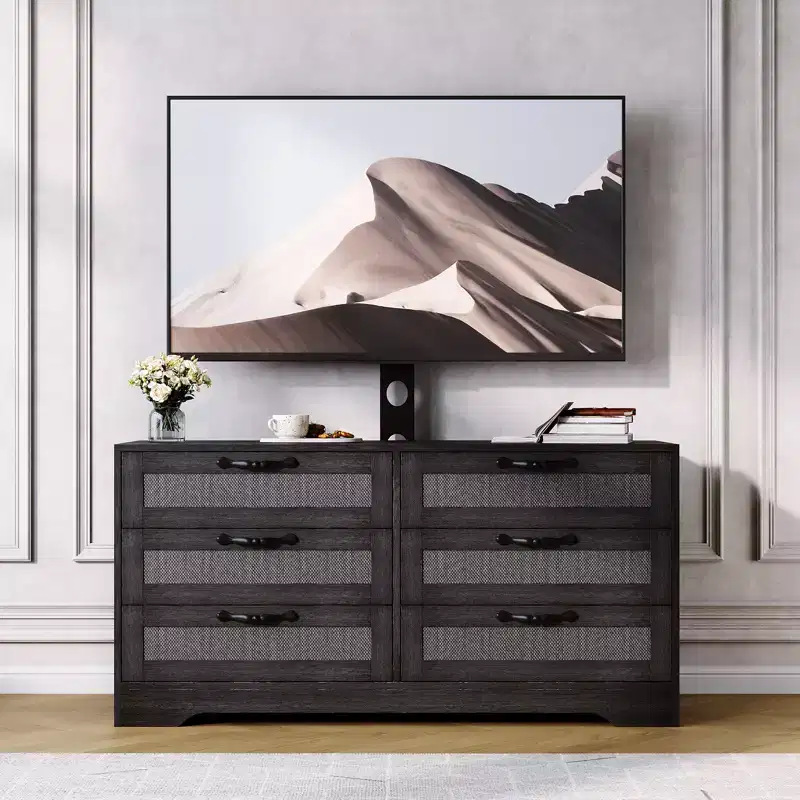 Modern TV Stand with Mount for 32-85