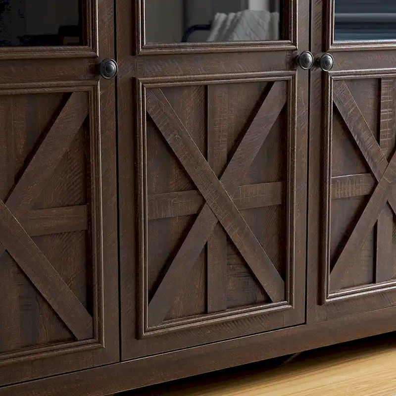Farmhouse Buffet Sideboard Cabinet