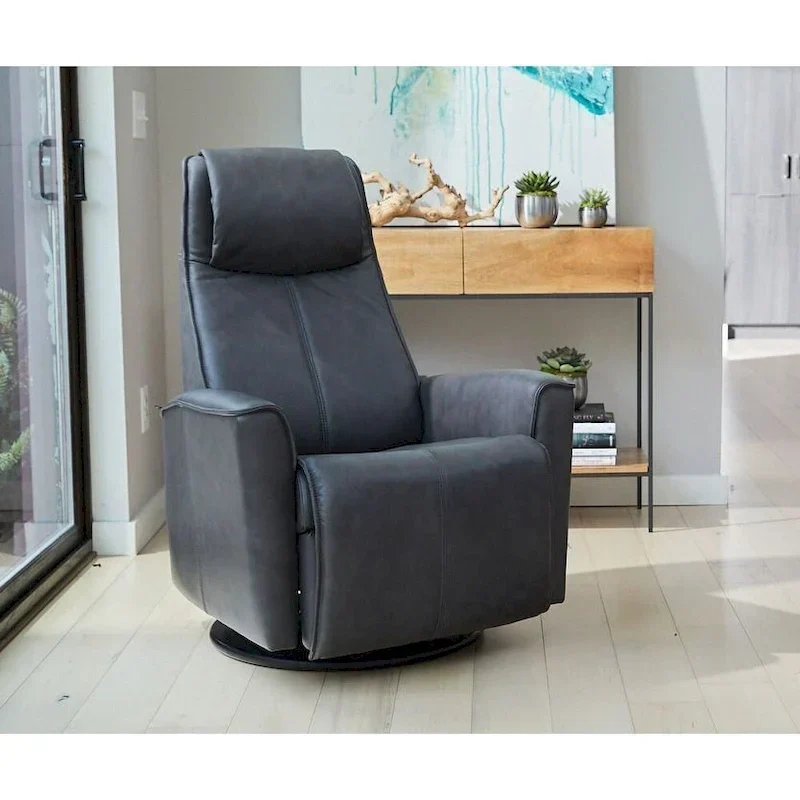 Fjords Urban Leather Swing Recliner