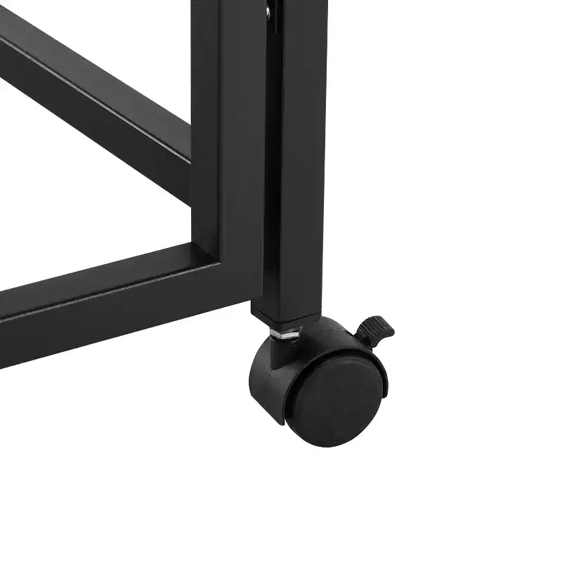 Folding Desk Small Foldable Desk for Small Space, 31.5 Inches Writing Computer Desk in Study, Home Office Foldable Office Desk for Bedroom, black