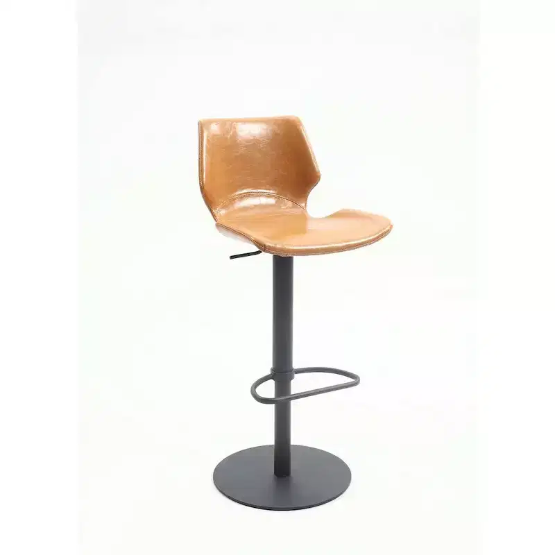 Pneumatic Adjustable Height Swivel Bar Stool – Seat 17.32