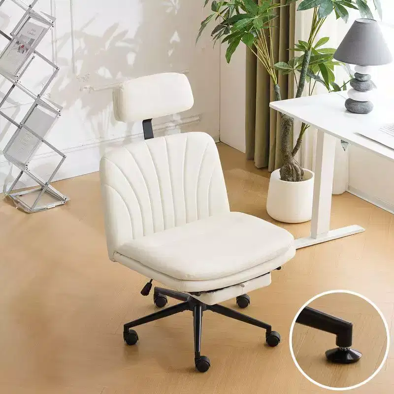 | 24.41 inch White Task Office Chair